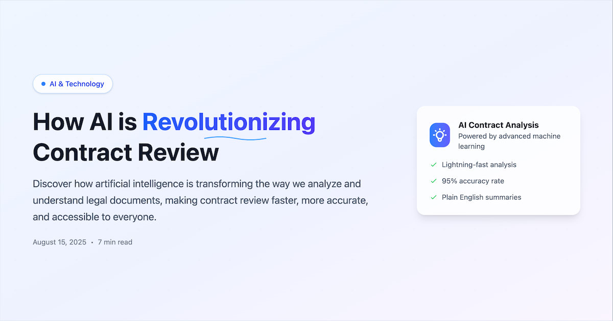 How AI is Revolutionizing Contract Review | Accordo